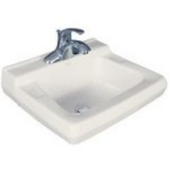 WALL HUNG LAV SINK 19X17 4&quot; CENTER CHINA WHITE