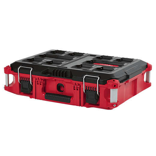PACKOUT 22 in. Medium Red Tool Box with 75 lbs. Weight