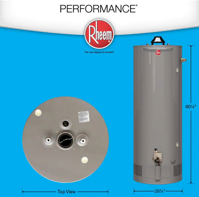 75 GAL LP WATER HEATER -NOTE- SER#Q511914266 UNBOXED