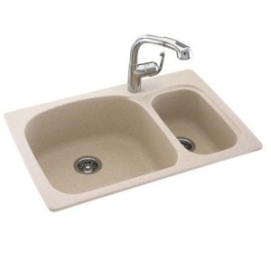 ! Hi-Lo Double Bowl Kitchen Sink Prairie (image shown is