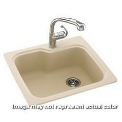 Single Bowl Sink 25x22 White
