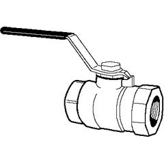 ! BALL VALVE IPS 1/2 NOT FOR USE w/POTABLE WATER AFTER