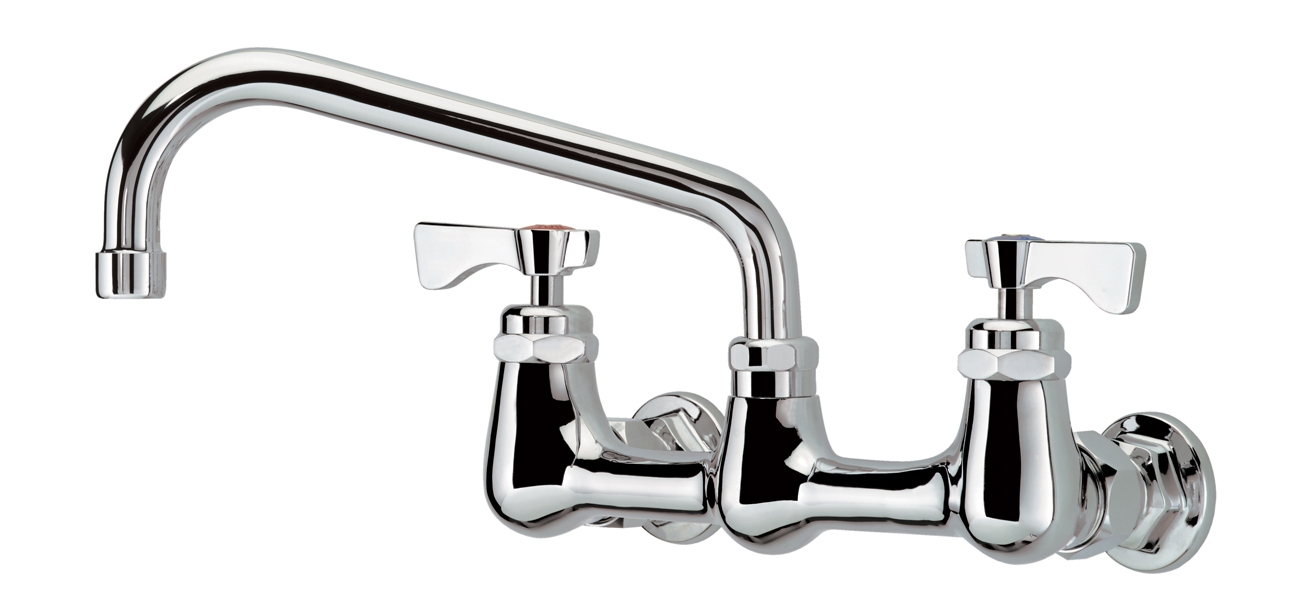 Royal Series 8&quot; Wall Mount Faucet with 8&quot; Spout